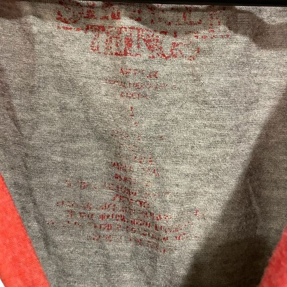 Stranger Things Netflix Official Gray and Red Embroidered Cast Casual Tank Top - Picture 6 of 6